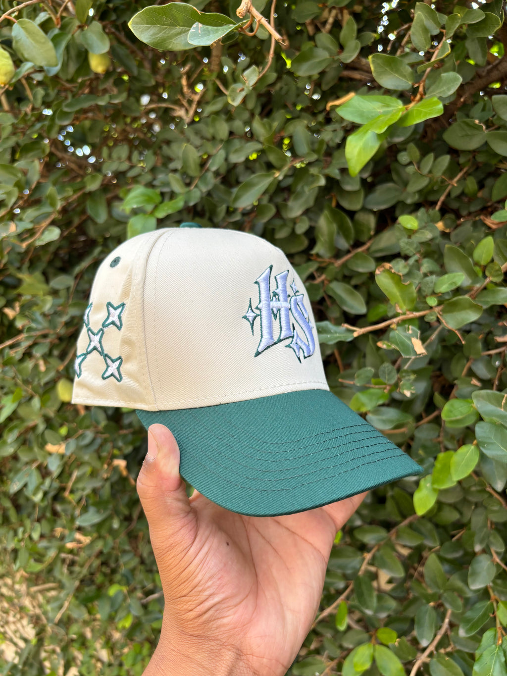 HS Two-Tone Green Hat