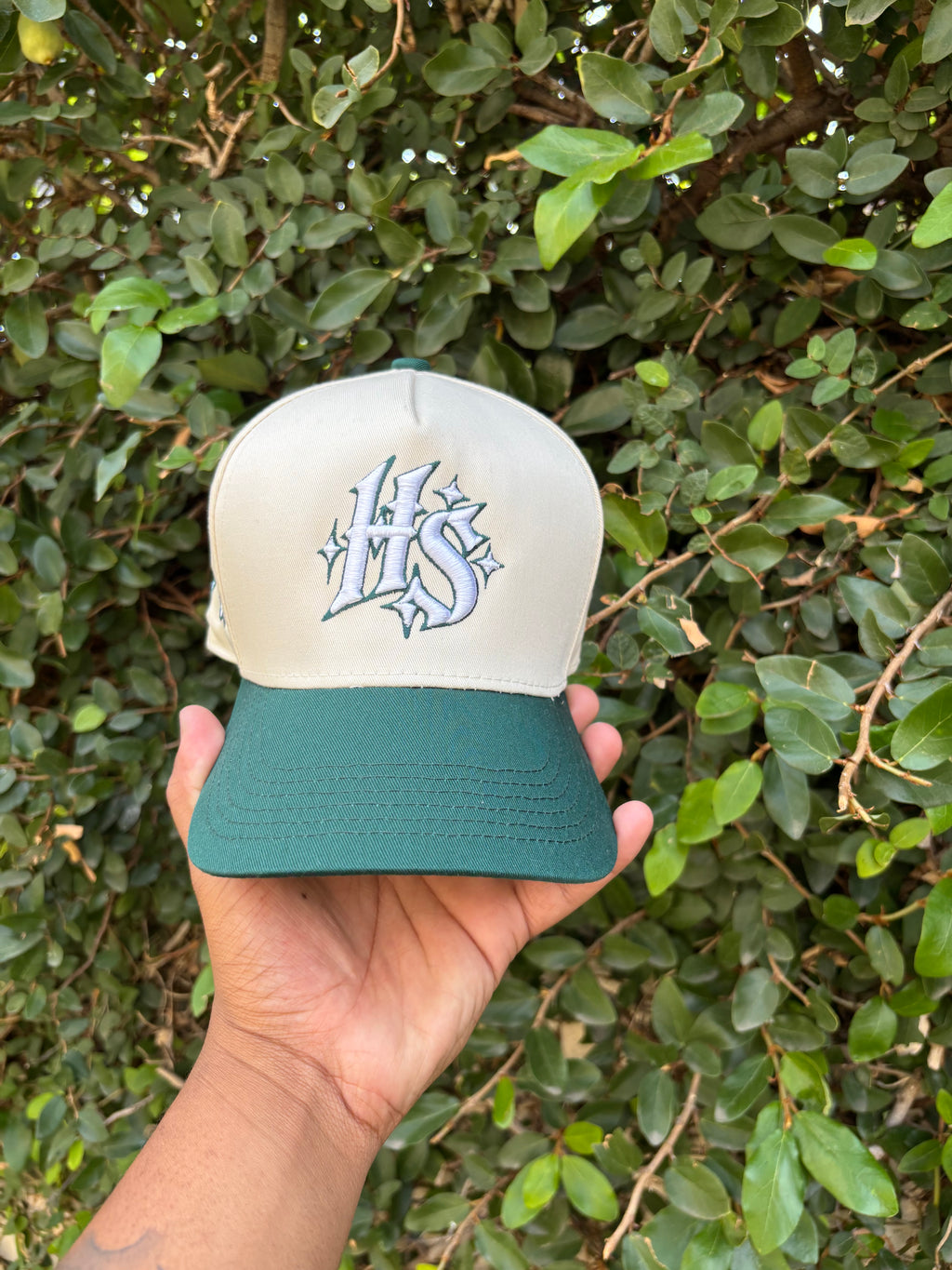 HS Two-Tone Green Hat