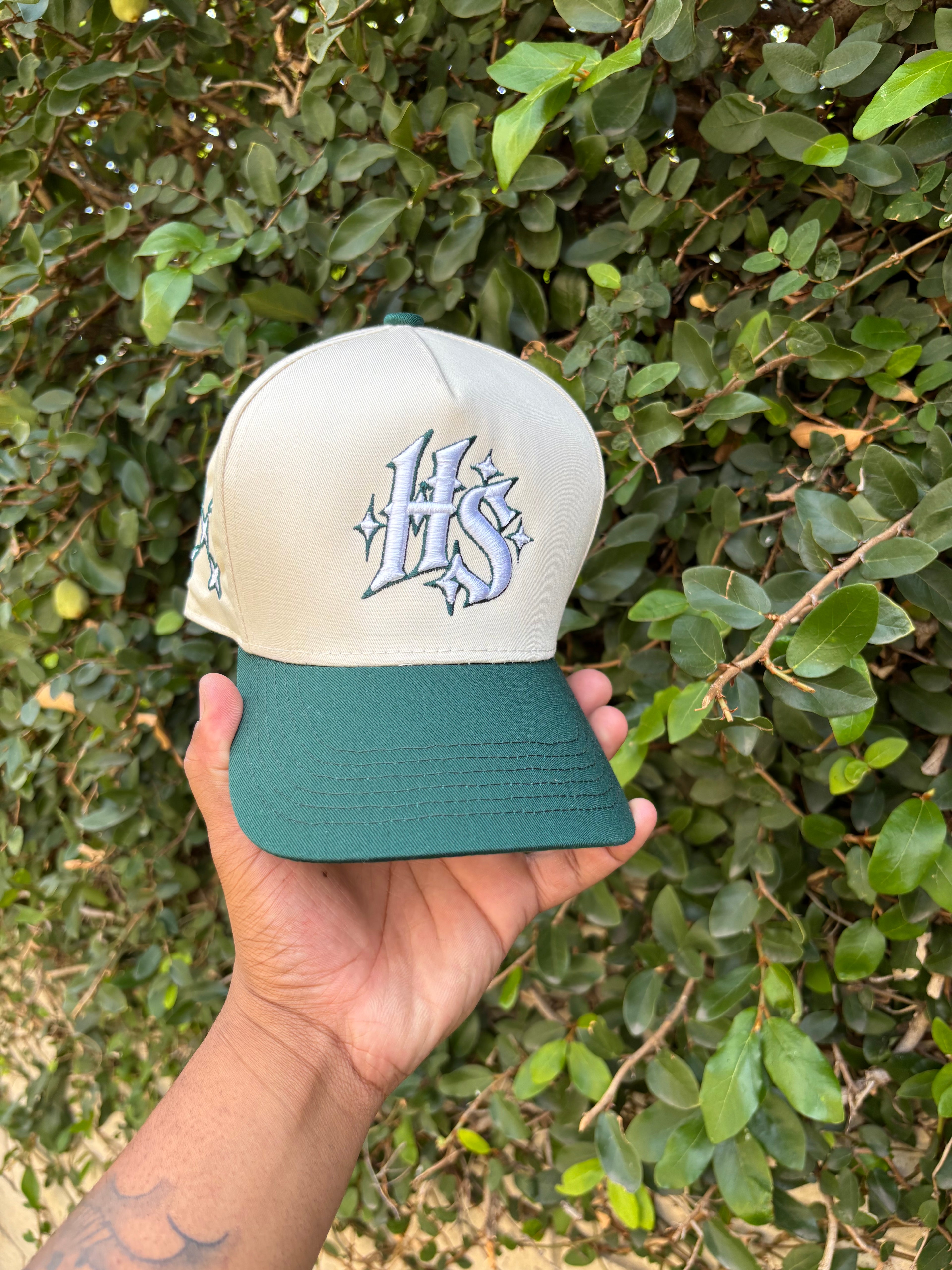 HS Two-Tone Green Hat