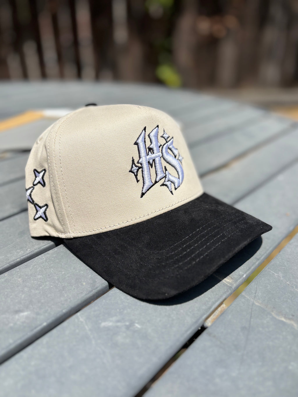 Cream/Black HS Logo “Suede Brim”