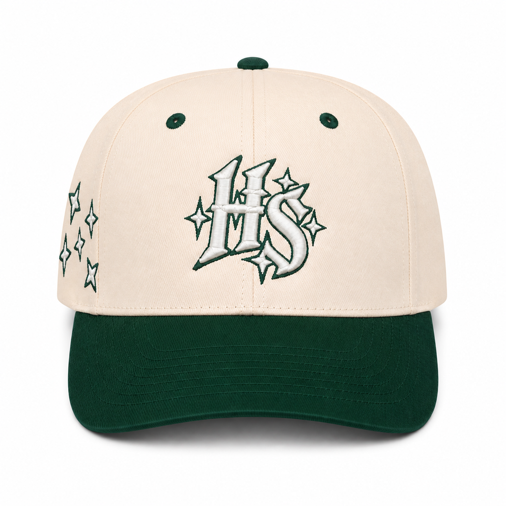 HS Two-Tone Green Hat