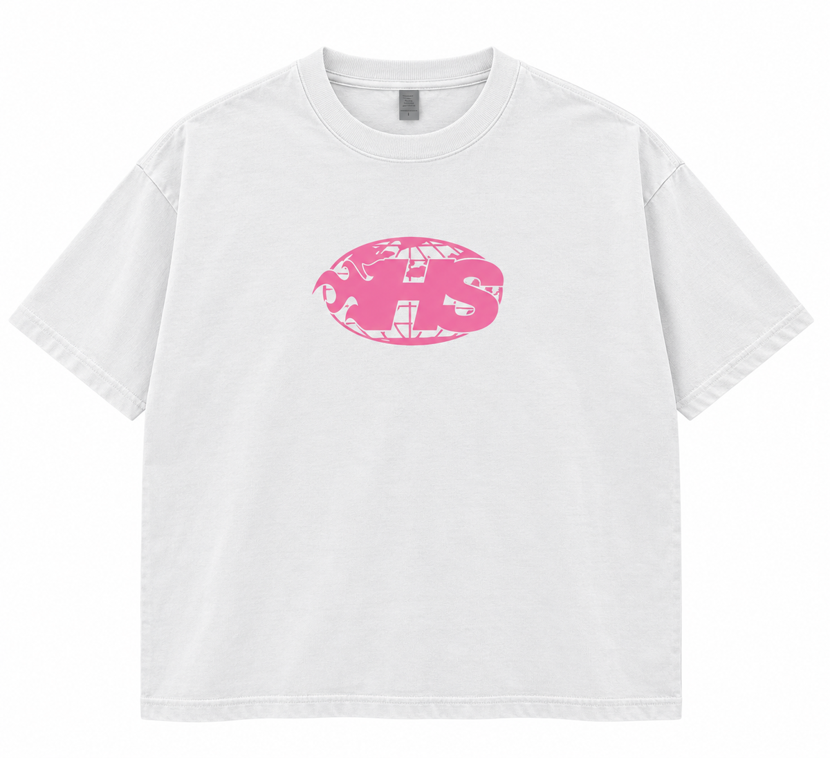 Sanctuary 95’ White/ Pink Global Tee