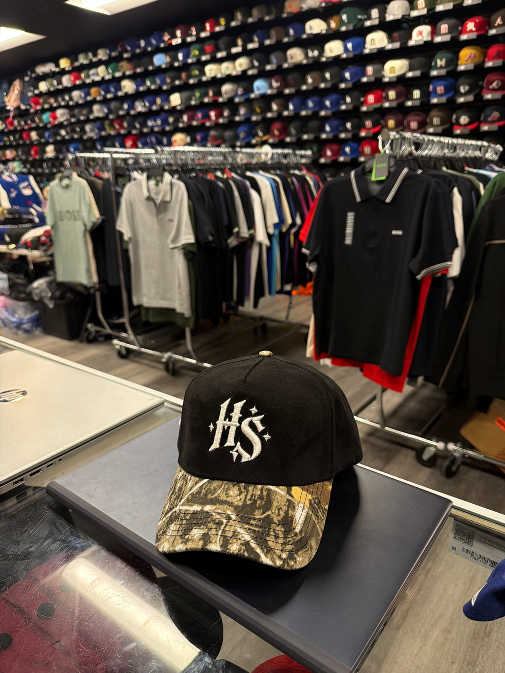 HS Suede Camo SnapBack